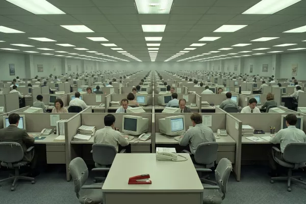 cubicle farm